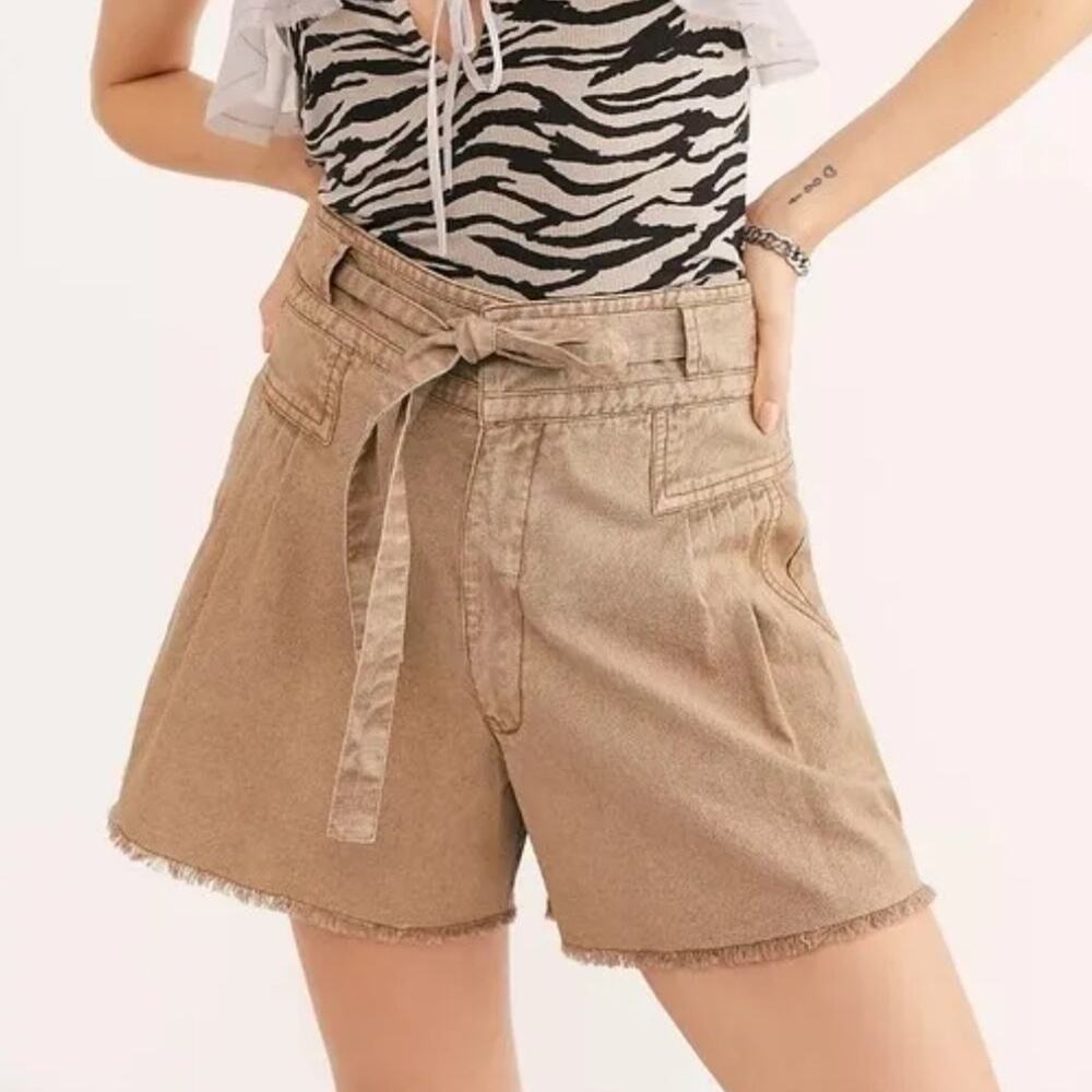 Free People One Penny Cotton Shorts‎